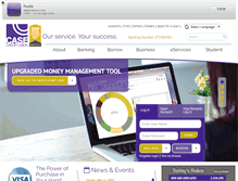 Tablet Screenshot of casecu.com